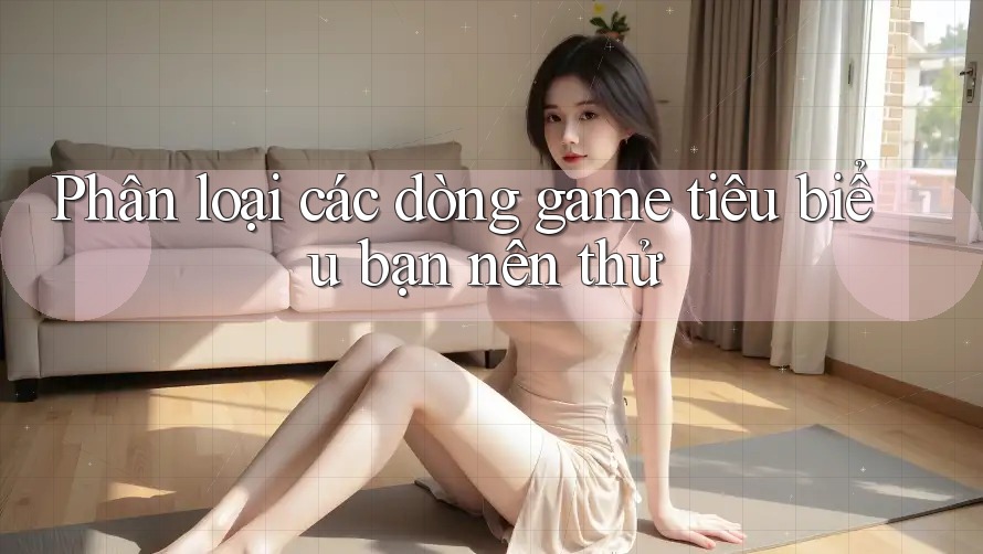 Phân loại các dòng game tiêu biểu bạn nên thử Phân loại các dòng game tiêu biểu bạn nên thử