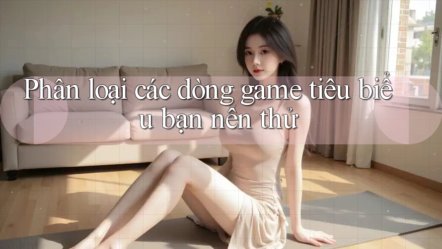 Phân loại các dòng game tiêu biểu bạn nên thử Phân loại các dòng game tiêu biểu bạn nên thử