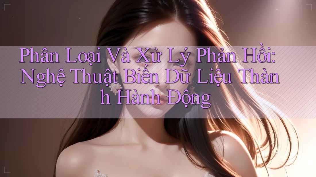 Phân Loại Và Xử Lý Phản Hồi: Nghệ Thuật Biến Dữ Liệu Thành Hành Động Phân Loại Và Xử Lý Phản Hồi: Nghệ Thuật Biến Dữ Liệu Thành Hành Động