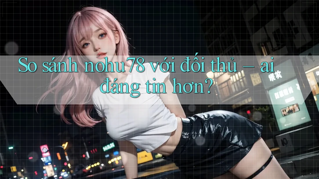So sánh nohu78 với đối thủ – ai đáng tin hơn? So sánh nohu78 với đối thủ – ai đáng tin hơn?