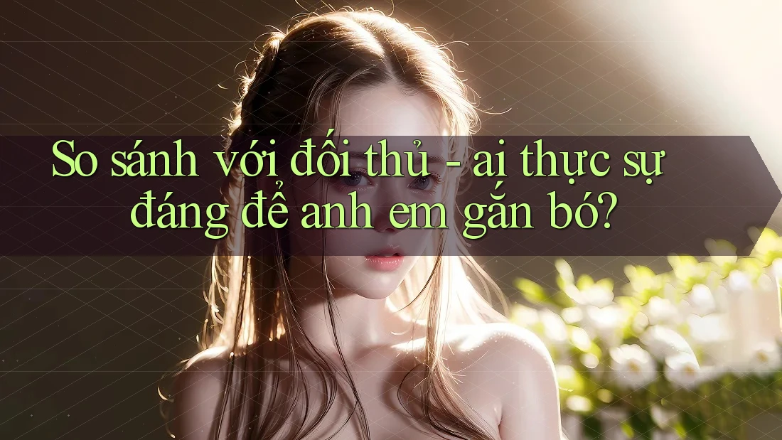 So sánh với đối thủ - ai thực sự đáng để anh em gắn bó? So sánh với đối thủ - ai thực sự đáng để anh em gắn bó?
