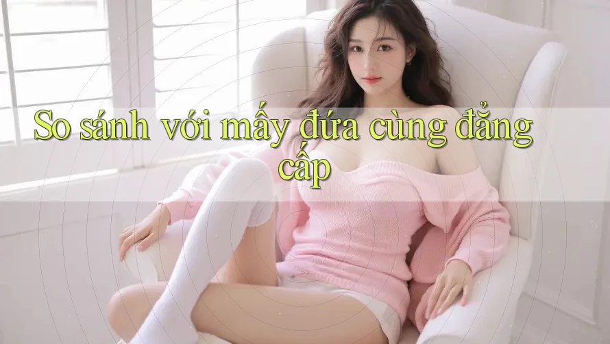 So sánh với mấy đứa cùng đẳng cấp So sánh với mấy đứa cùng đẳng cấp