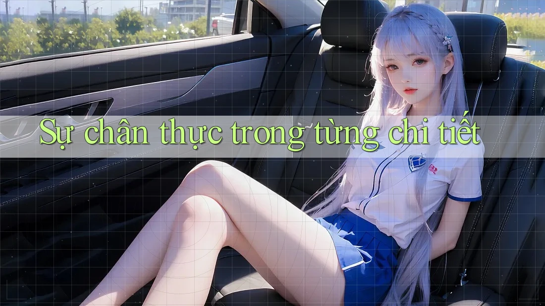 Sự chân thực trong từng chi tiết Sự chân thực trong từng chi tiết