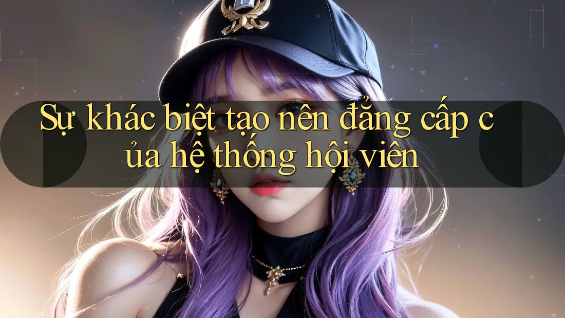 Sự khác biệt tạo nên đẳng cấp của hệ thống hội viên Sự khác biệt tạo nên đẳng cấp của hệ thống hội viên