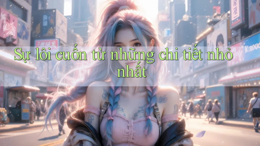 Sự lôi cuốn từ những chi tiết nhỏ nhất Sự lôi cuốn từ những chi tiết nhỏ nhất
