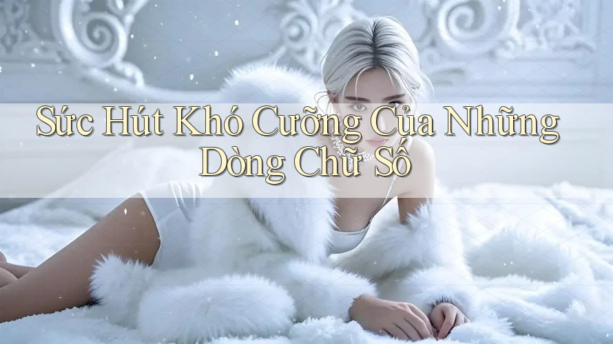 Sức Hút Khó Cưỡng Của Những Dòng Chữ Số Sức Hút Khó Cưỡng Của Những Dòng Chữ Số