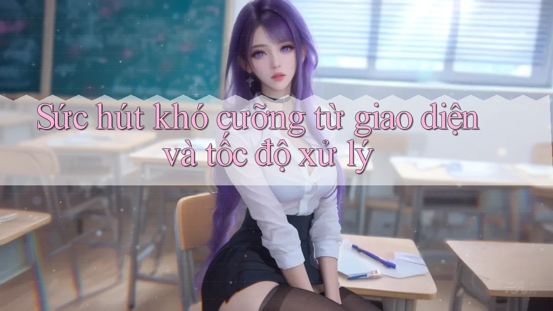 Sức hút khó cưỡng từ giao diện và tốc độ xử lý