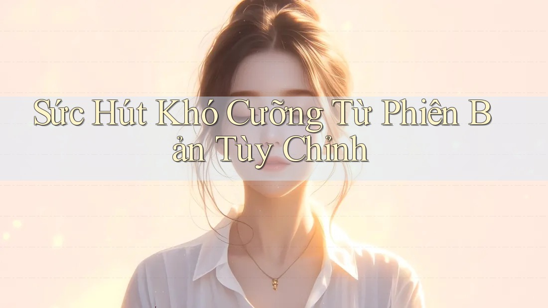 Sức Hút Khó Cưỡng Từ Phiên Bản Tùy Chỉnh Sức Hút Khó Cưỡng Từ Phiên Bản Tùy Chỉnh