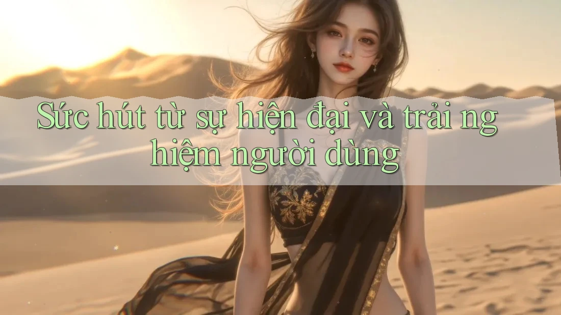 Sức hút từ sự hiện đại và trải nghiệm người dùng Sức hút từ sự hiện đại và trải nghiệm người dùng