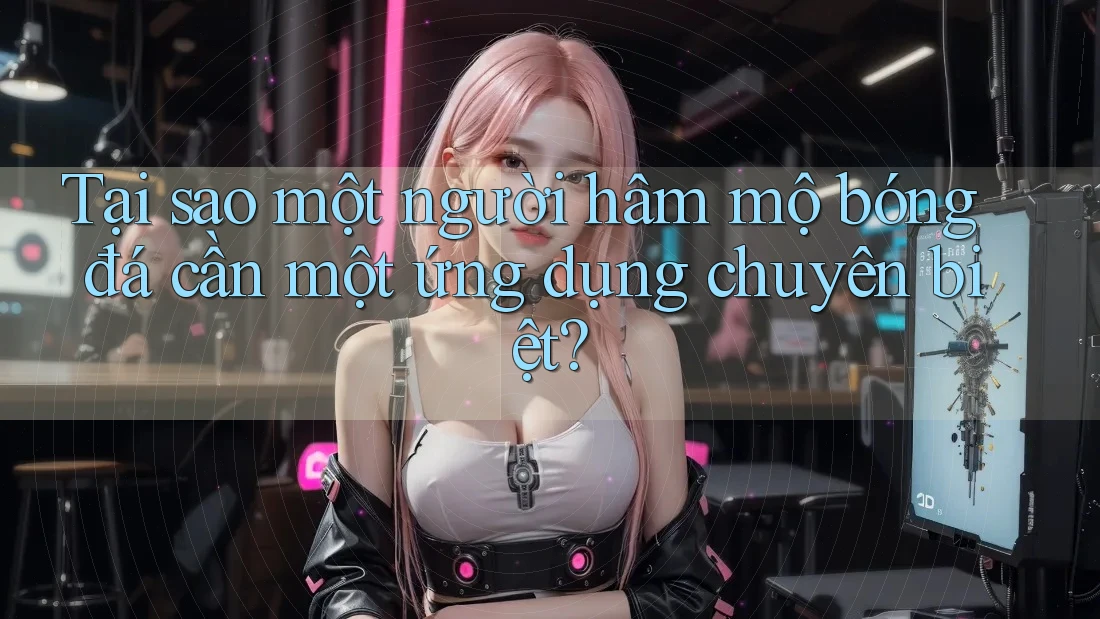 Tại sao một người hâm mộ bóng đá cần một ứng dụng chuyên biệt? Tại sao một người hâm mộ bóng đá cần một ứng dụng chuyên biệt?
