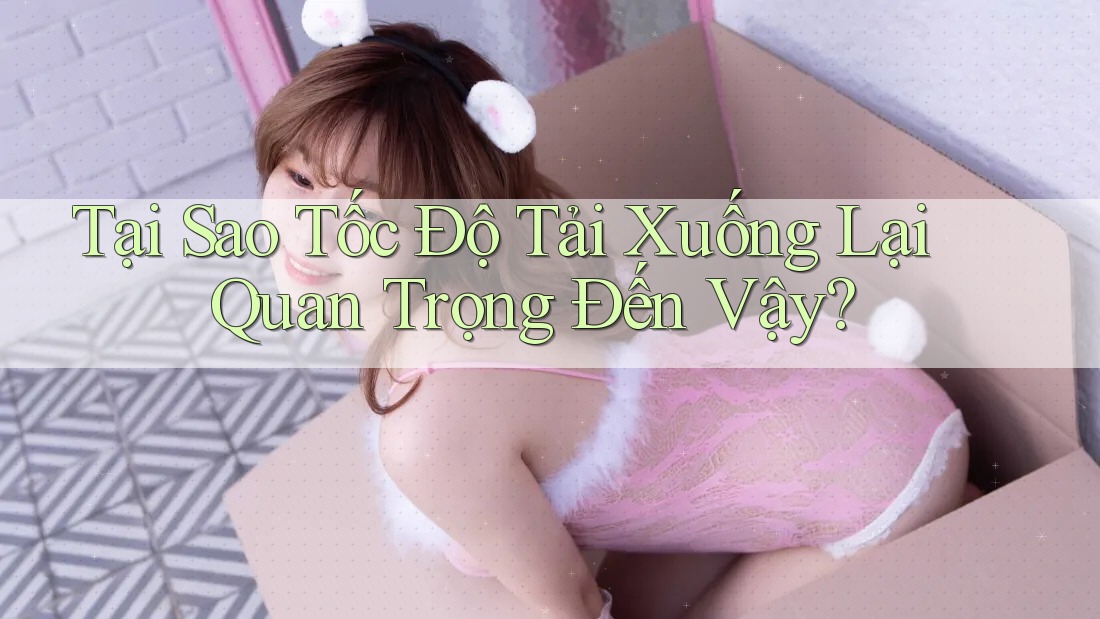 Tại Sao Tốc Độ Tải Xuống Lại Quan Trọng Đến Vậy? Tại Sao Tốc Độ Tải Xuống Lại Quan Trọng Đến Vậy?
