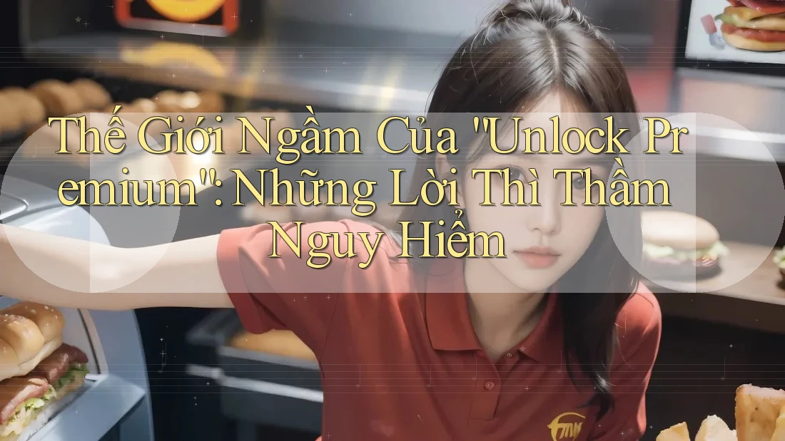 Thế Giới Ngầm Của “Unlock Premium”: Những Lời Thì Thầm Nguy Hiểm Thế Giới Ngầm Của “Unlock Premium”: Những Lời Thì Thầm Nguy Hiểm