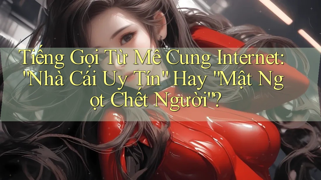 Tiếng Gọi Từ Mê Cung Internet: “Nhà Cái Uy Tín” Hay “Mật Ngọt Chết Người”?