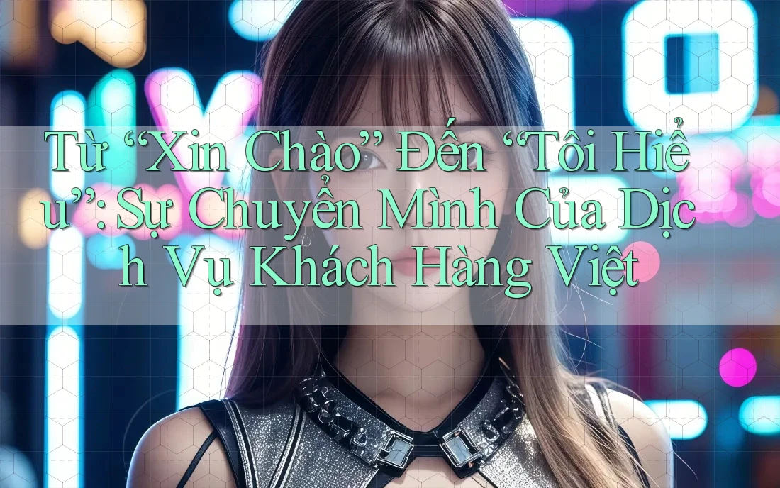 Từ “Xin Chào” Đến “Tôi Hiểu”: Sự Chuyển Mình Của Dịch Vụ Khách Hàng Việt Từ “Xin Chào” Đến “Tôi Hiểu”: Sự Chuyển Mình Của Dịch Vụ Khách Hàng Việt