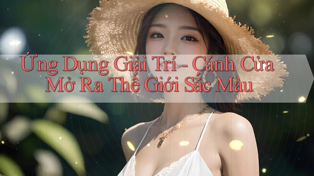 Ứng Dụng Giải Trí - Cánh Cửa Mở Ra Thế Giới Sắc Màu Ứng Dụng Giải Trí - Cánh Cửa Mở Ra Thế Giới Sắc Màu