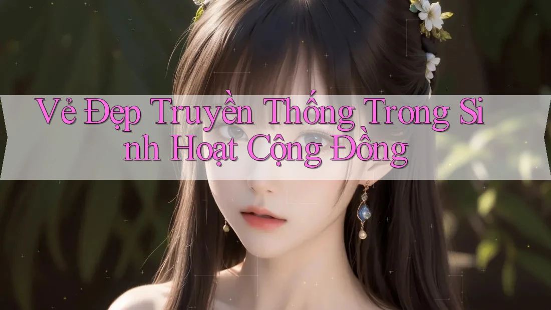 Vẻ Đẹp Truyền Thống Trong Sinh Hoạt Cộng Đồng