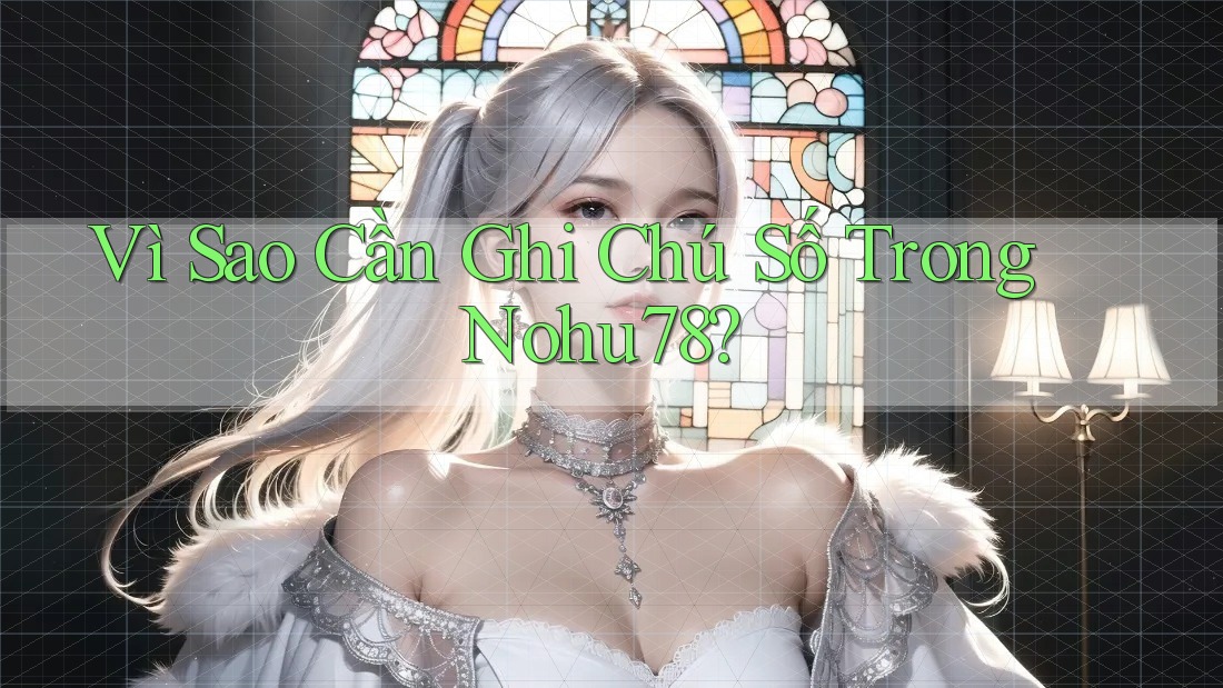 Vì Sao Cần Ghi Chú Số Trong Nohu78?